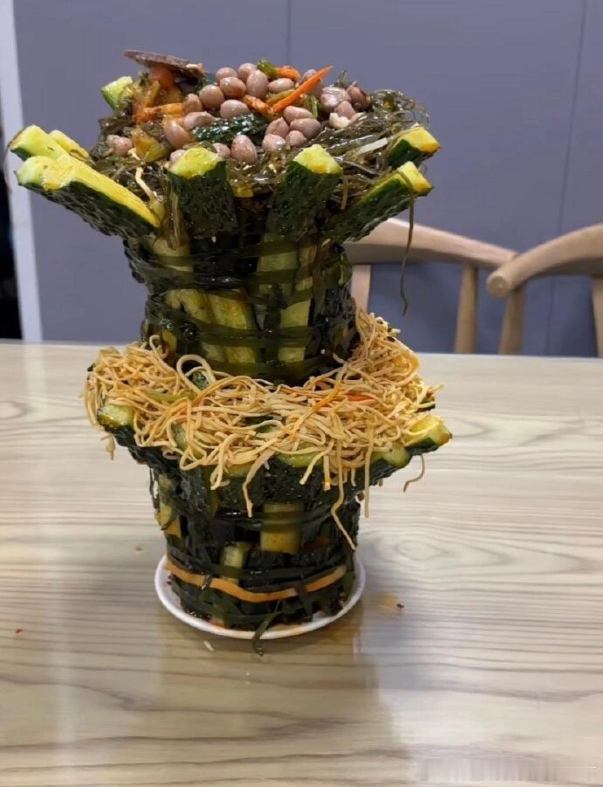 6204当和学土木的朋友去吃拼盘小菜