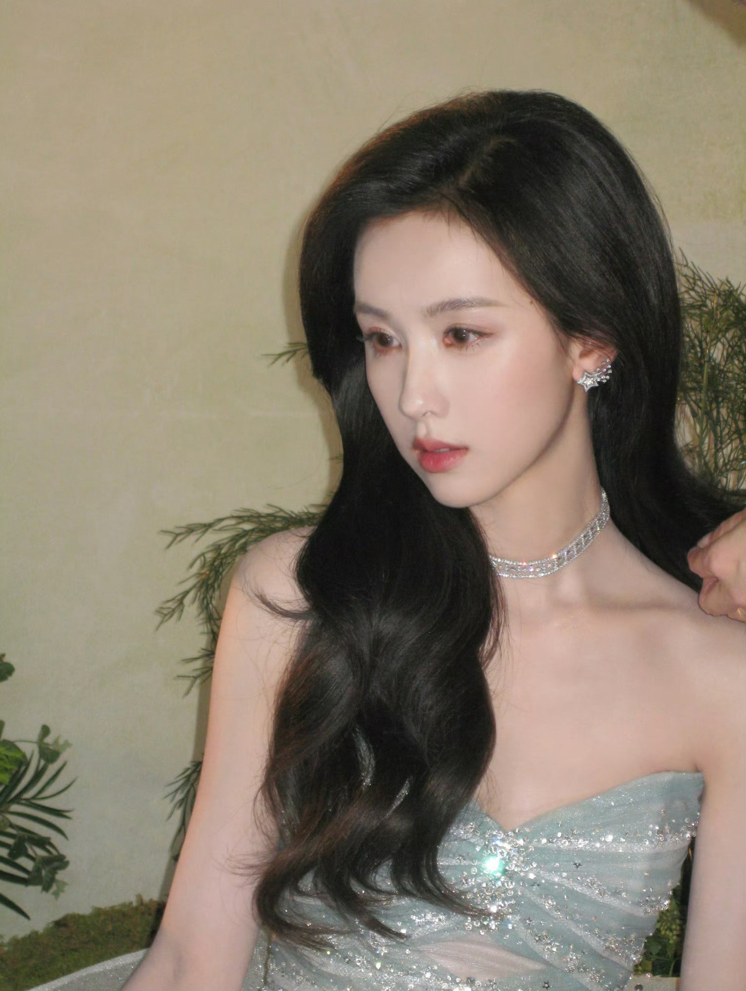 仙子下凡了！！妆造太OK了，期待下次见面嘟儿