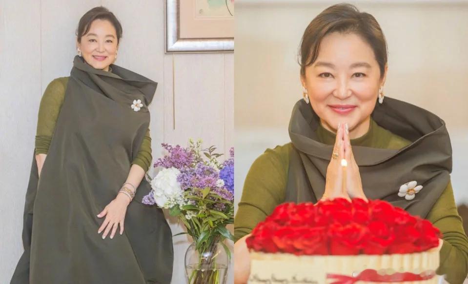 71岁的林青霞，美美如新。​​​