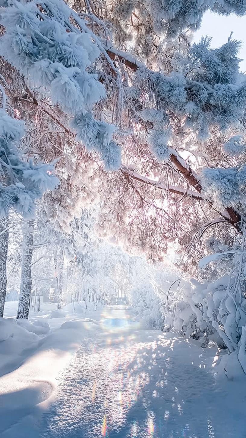 冬日美景，你的家乡下雪了吗分享一张绝美的风景照片你们手机里有哪些好看的风景照