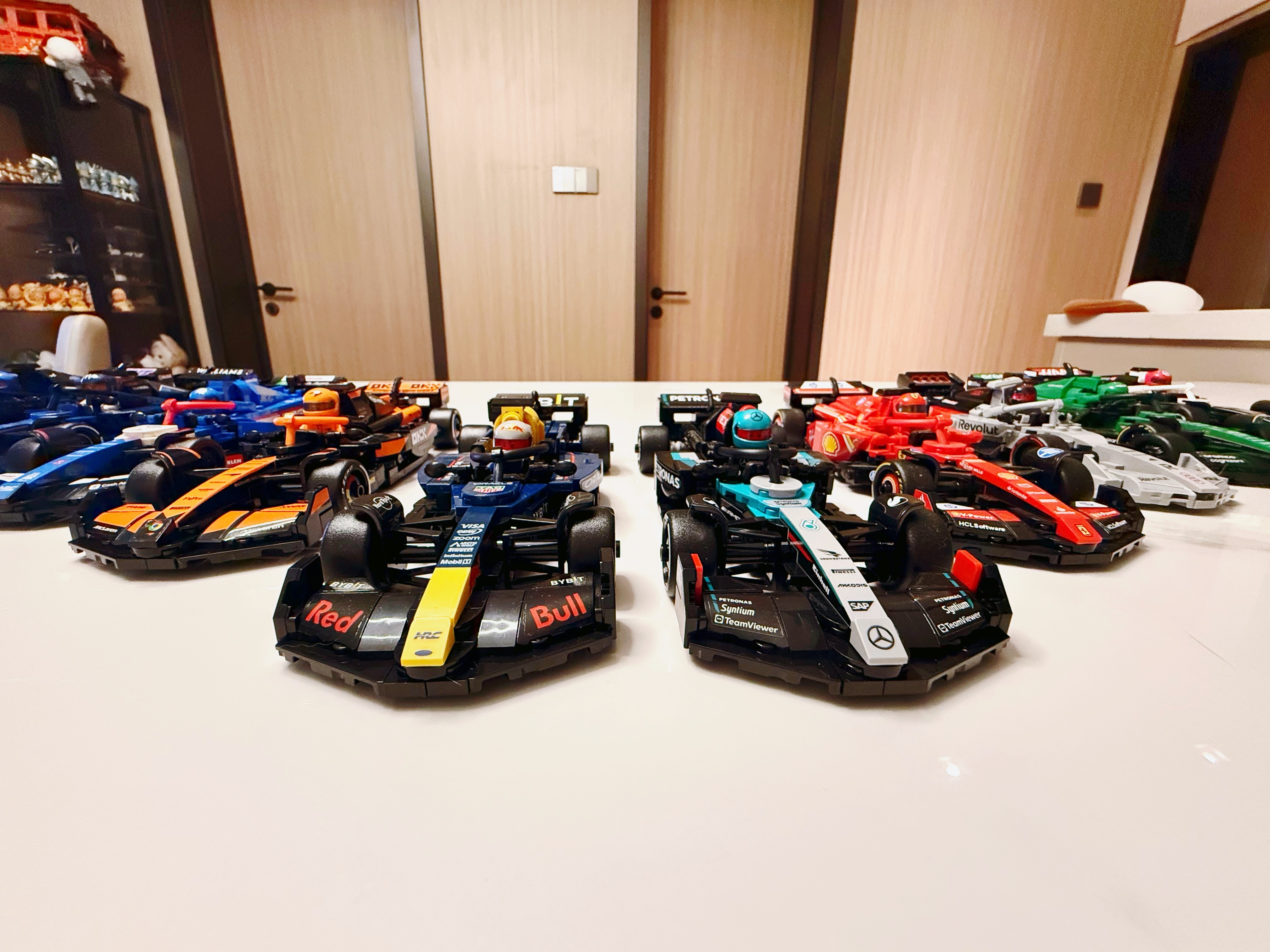 F1中国大奖赛到来之前，凑齐了一整套F1乐高玩具😍F12026F1中国大奖赛乐