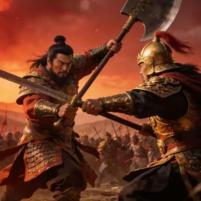 宇文成都斩杀雄阔海，袁天罡坦言：宇文成都的神力来路诡谲紫面天王雄阔海能举千