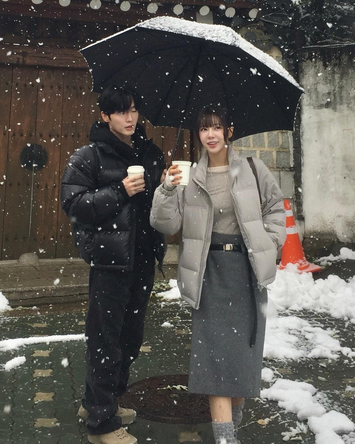 有质感的秋冬穿搭高敏英