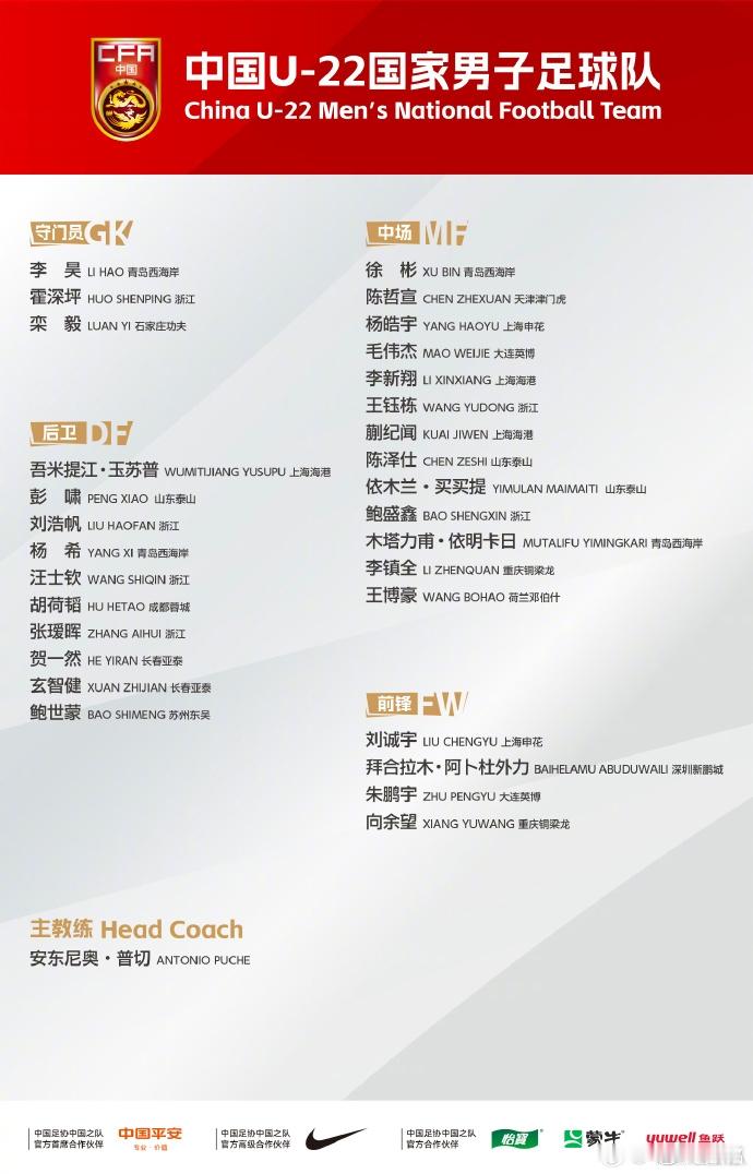 U22国足我理解足协安排U22国足在11月国际比赛日集训和热身赛，其实面向的不