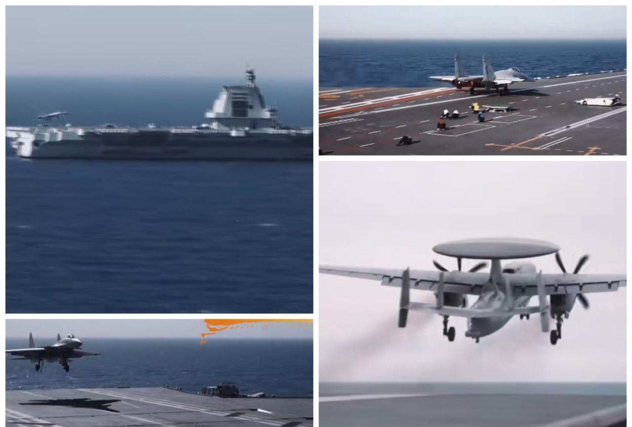 福建舰改写游戏规则世界首次见证J-15T、J-35隐形战斗机及空警-600预警