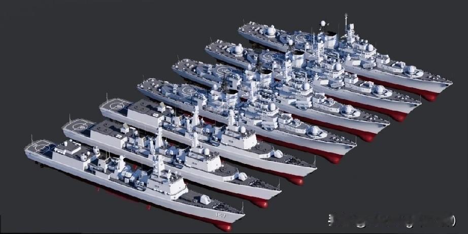 051C升级不做“大号054A”！全蒸七子最后两子终迎脱胎换骨当年的“中华