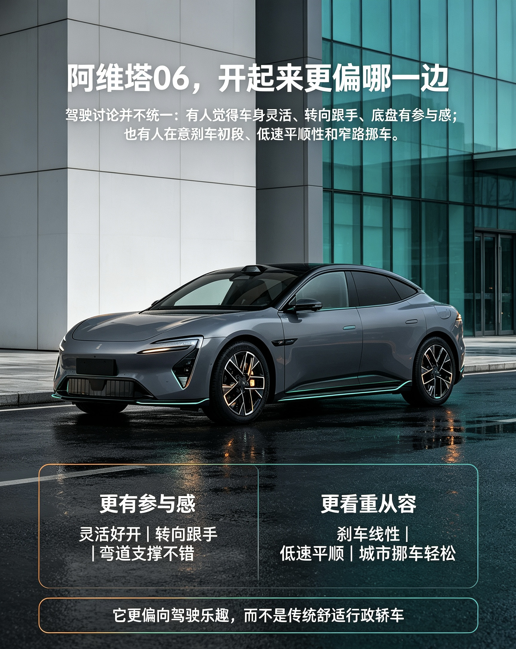阿维塔06开起来更偏哪一边