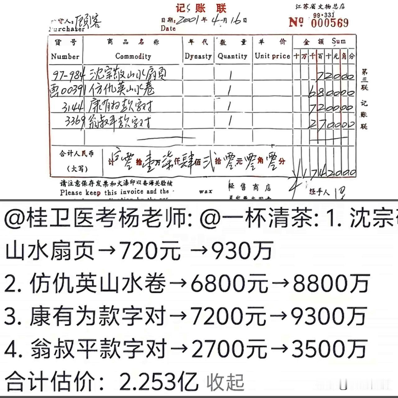 南博文物拍卖事件：何其讽刺！本世纪回报率最高的投资项目已然诞