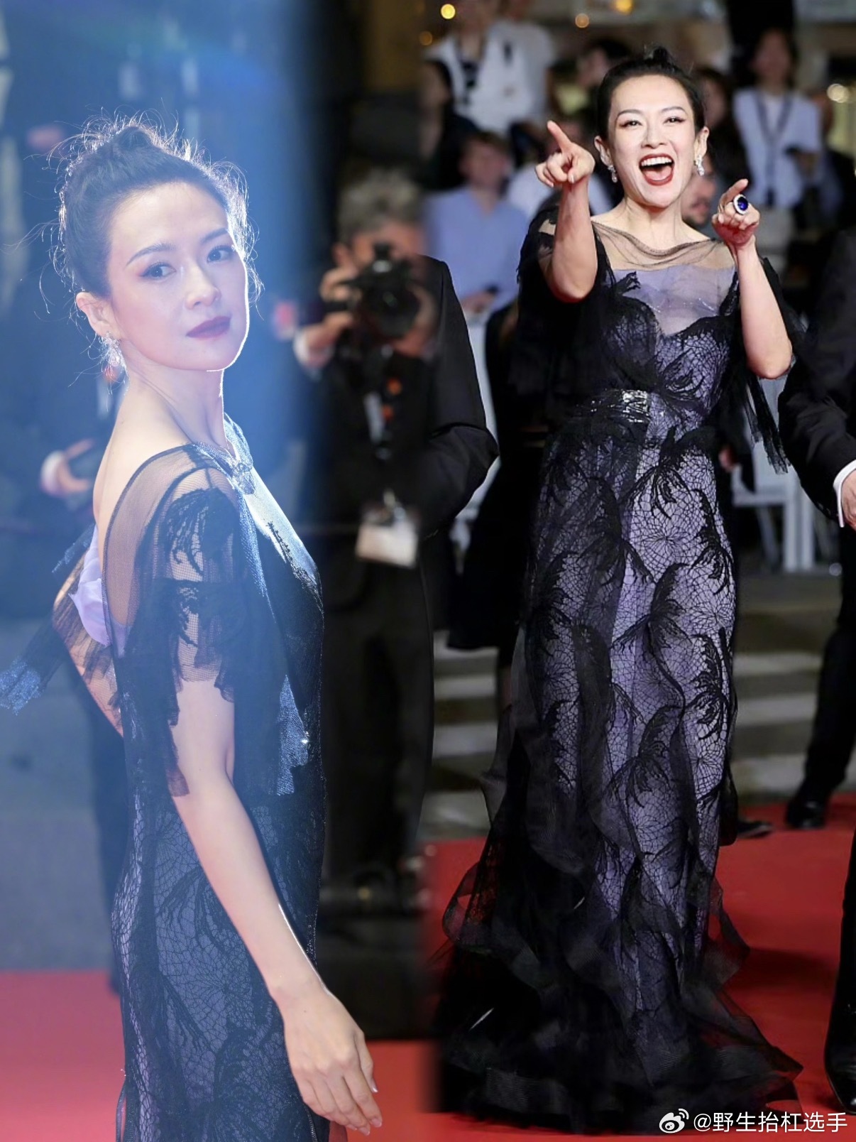 酱园弄时期的章子怡去年酱园弄时期的章子怡和在戛纳大杀四方的章子怡🆚CMG盛典的