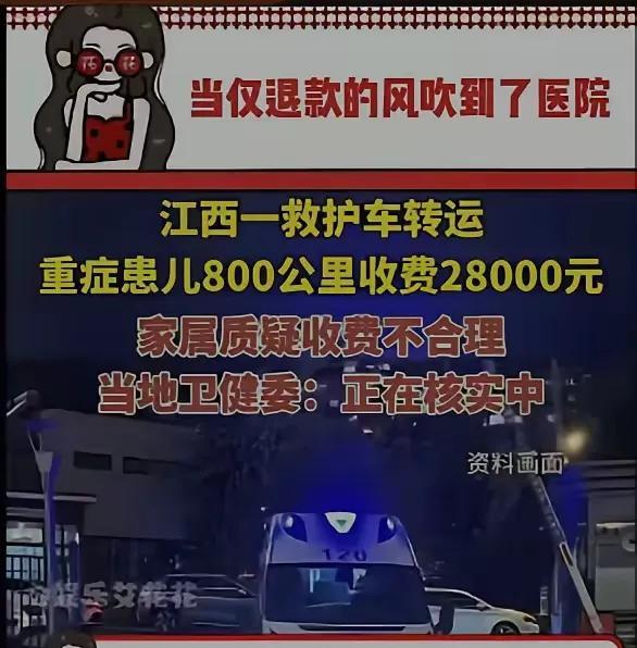 那位举报救护车转运重病患儿800公里收费28000元的家长，就是穿别人的鞋走自己