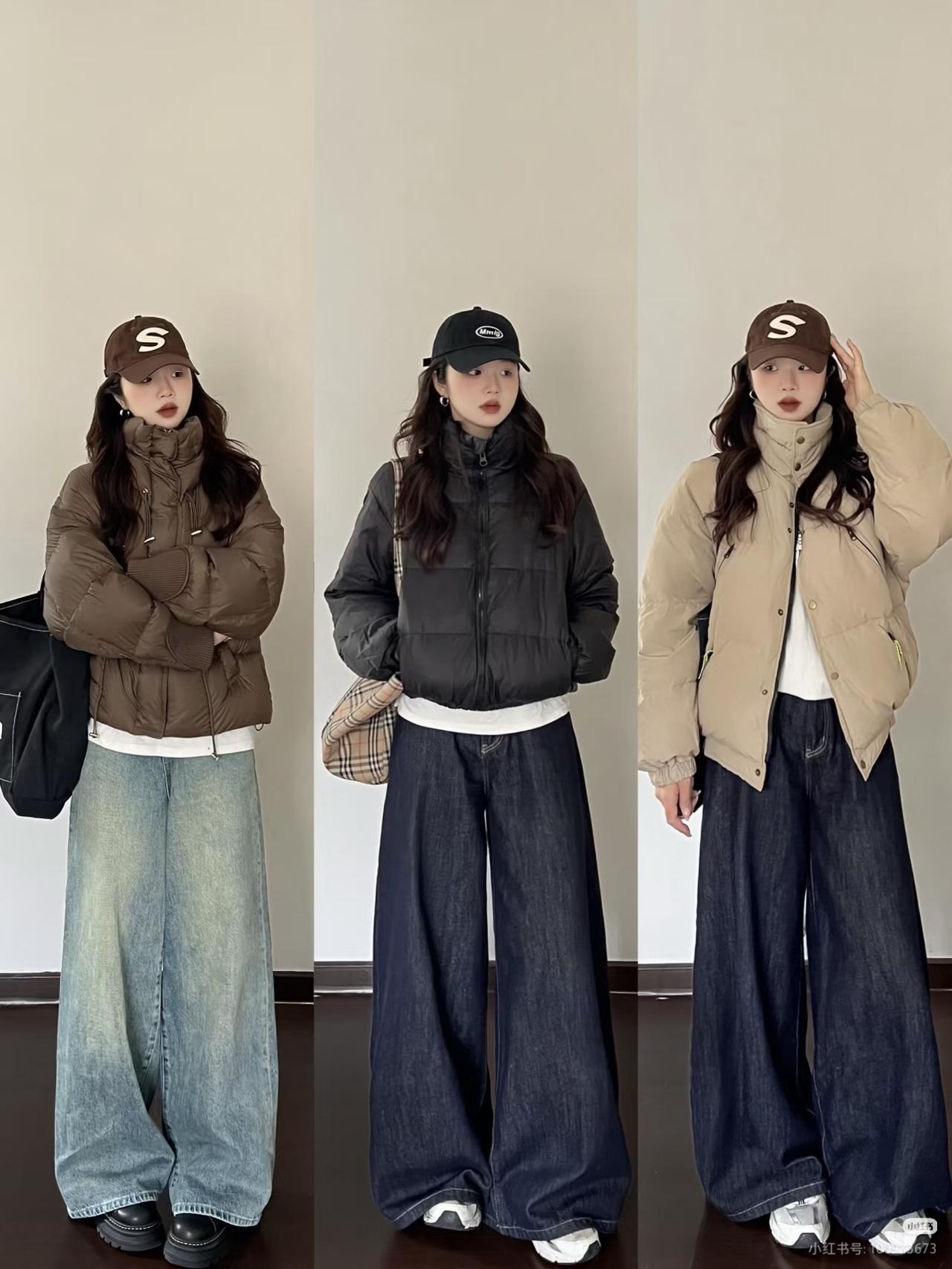 棒球帽，材质大多是牛仔、棉质面料，厚薄适中。夏天戴上遮阳不闷热，冬季戴上保暖不臃