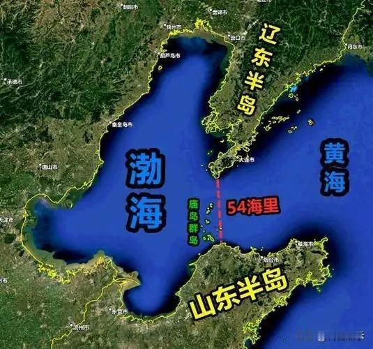 毛主席战略眼光令人叹服！如今渤海完全归属中国，外船绝迹，这得益于毛主席1958年