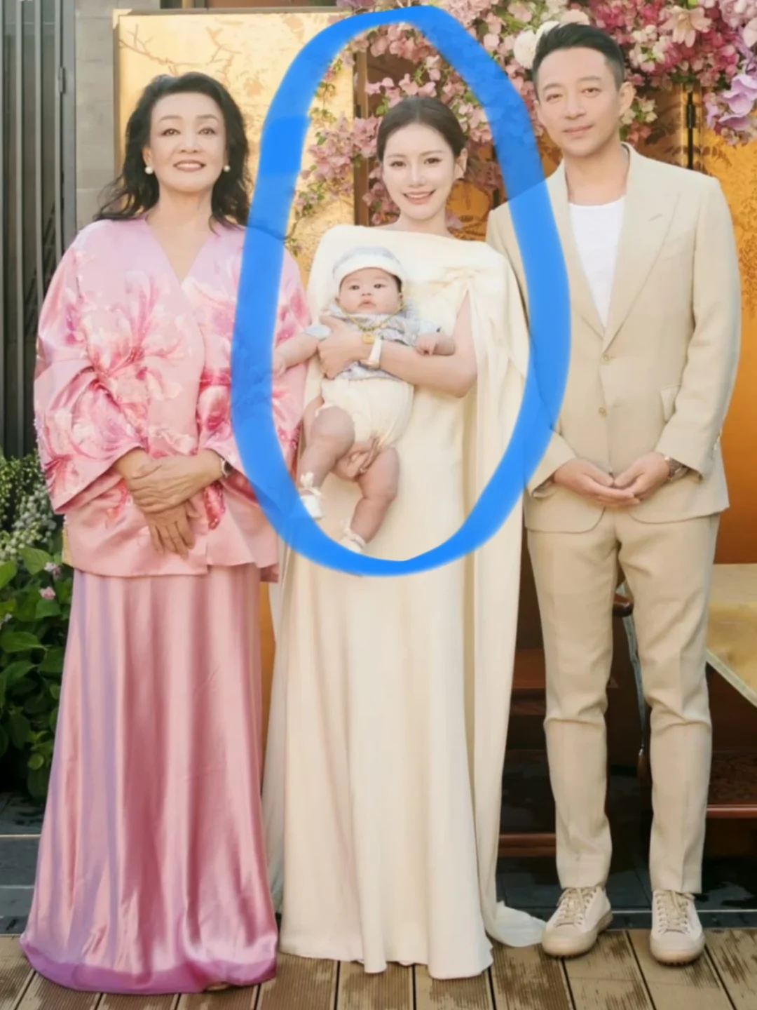 汪小菲和马筱梅儿子百日宴