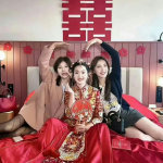 黑衣服伴娘，有点喧宾夺主吧？[并不简单]​​​