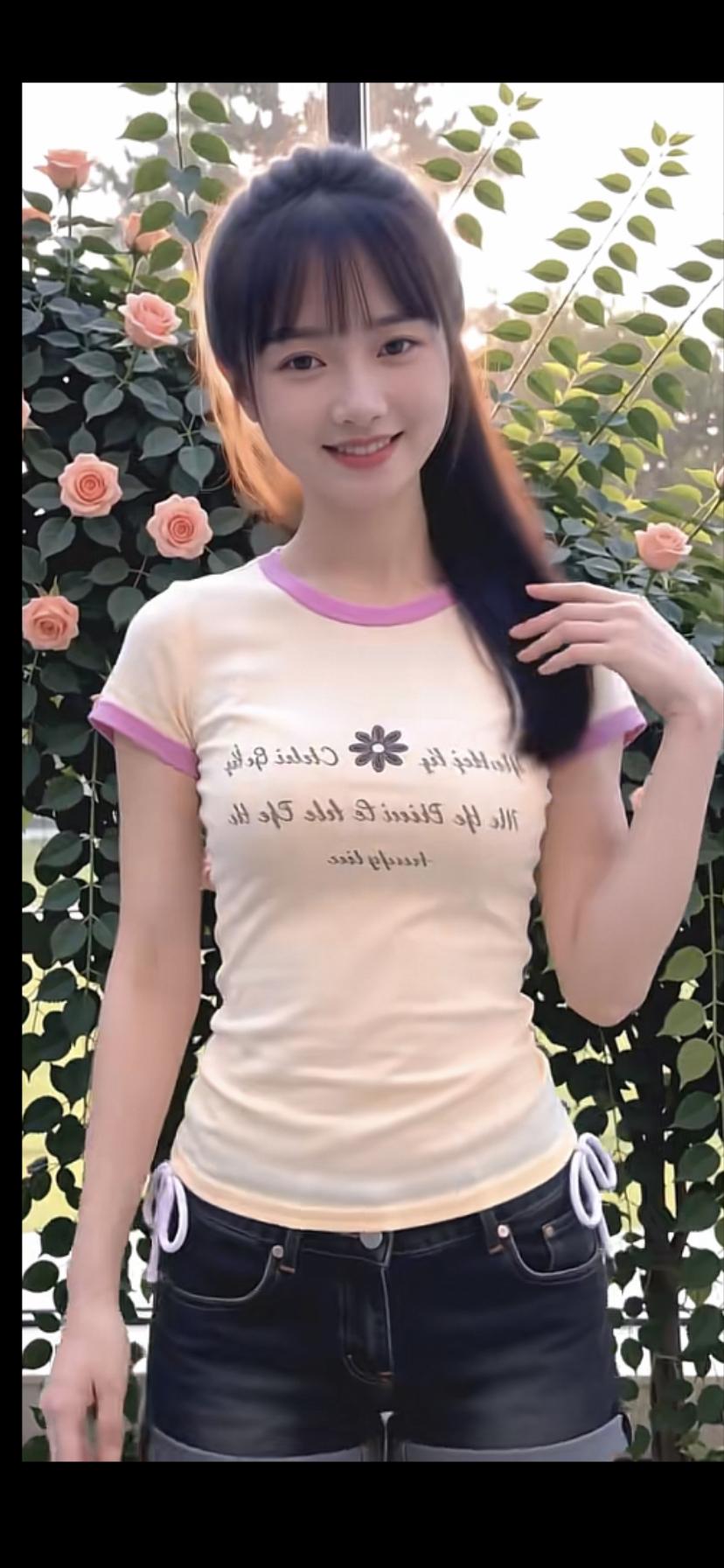 花开花落，人面桃花笑。