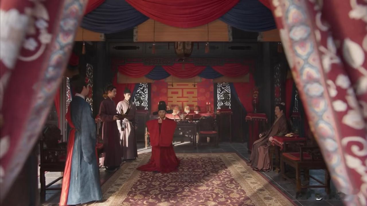 《兰香如故》：林大爷婚礼，家里长辈晚辈集体消失了，哈哈哈。他妈没来，爷爷奶奶也没