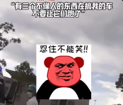 “笑不活了！”广东一男子自驾游去云南玩，岂料返程途中，竟注意到自己车上有三个小人