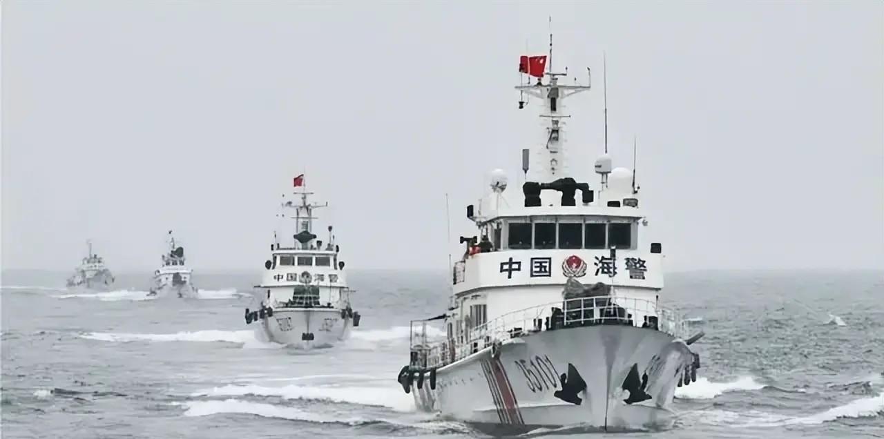 澎湖外海发生激烈对峙，台当局惊出冷汗，2艘大陆海警舰不顾拦截，首次冲入澎湖海岸线
