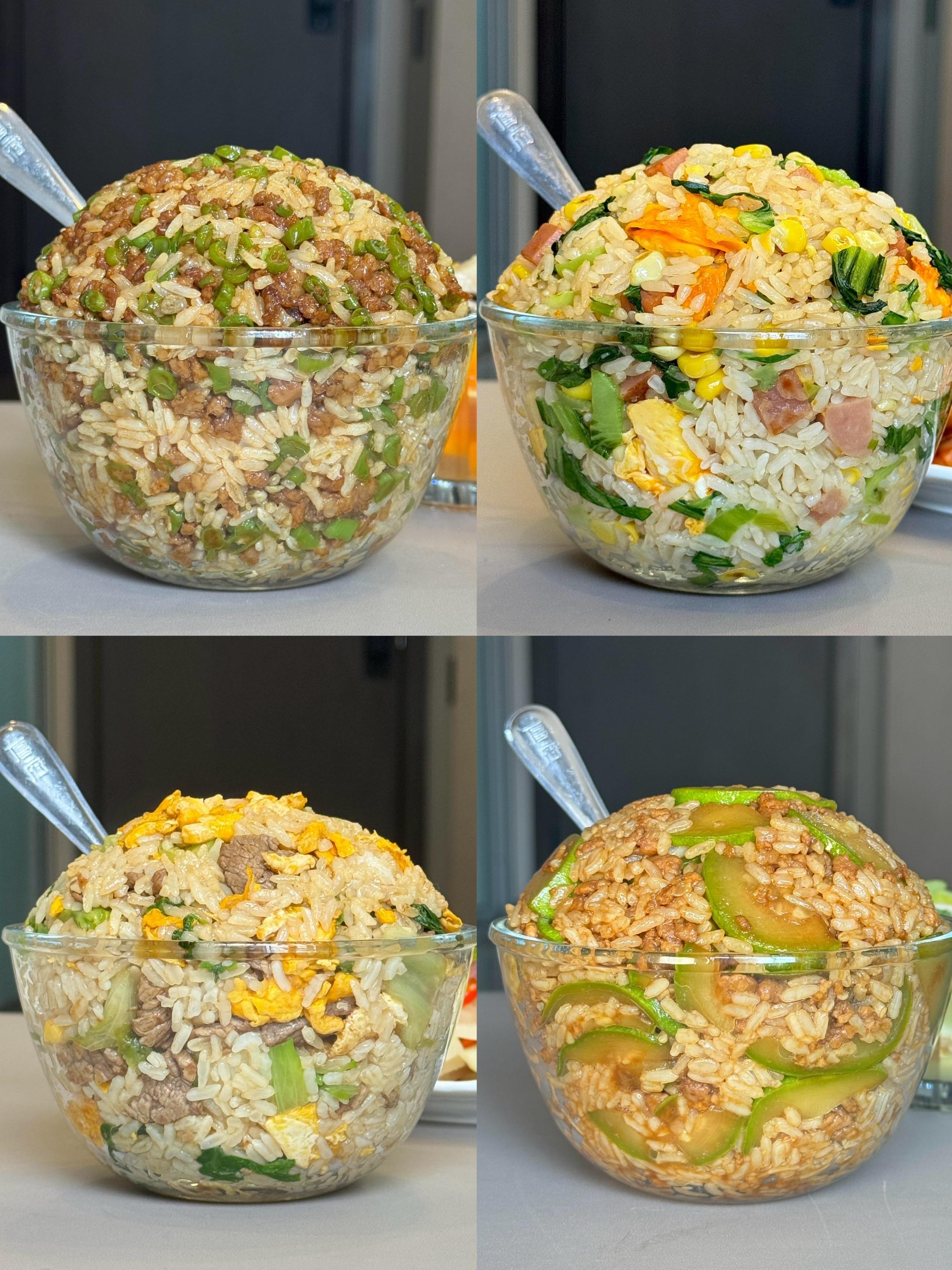 好好生活好好吃饭真的会变好！宝子们好吃又营养的蛋炒饭来啦！只需几分钟就...