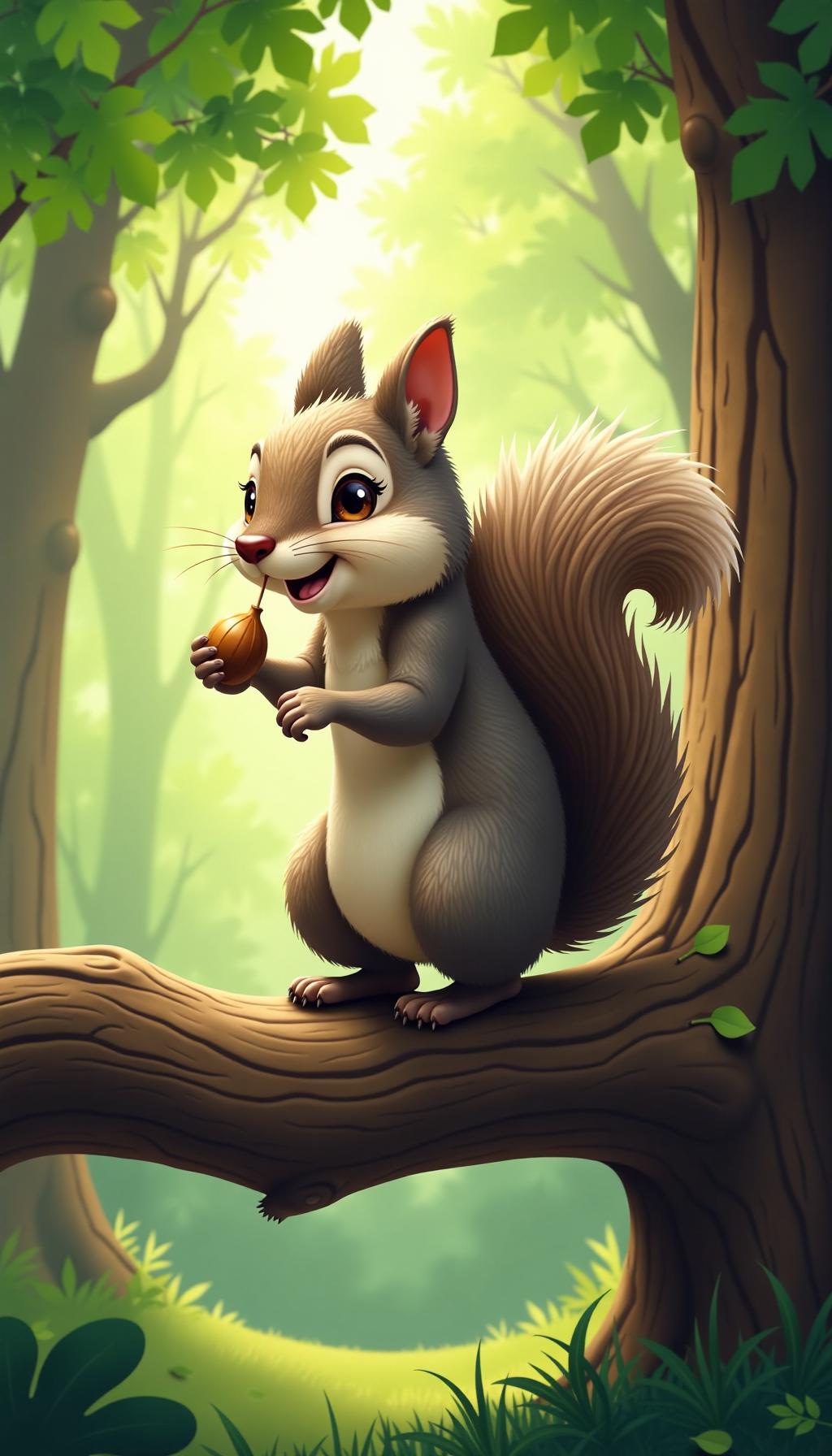 今天带大家一探“松鼠尾巴”的秘密。或许你曾经注意过，松鼠那条蓬松、又大又长的尾巴