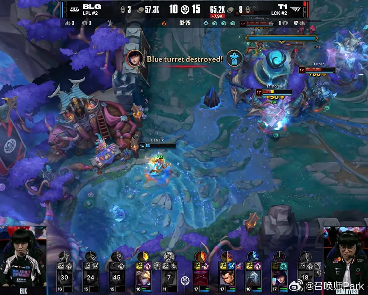 BLG这也能被翻盘！T1连续战胜对手，要结束了吗？BLG被T1翻盘T1连续战胜B