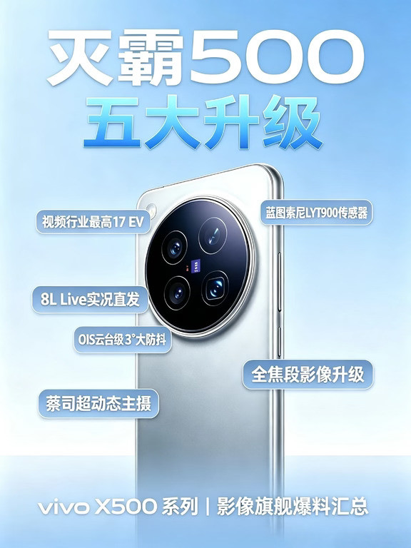 vivoX500系列：为啥开始叫它灭霸500
