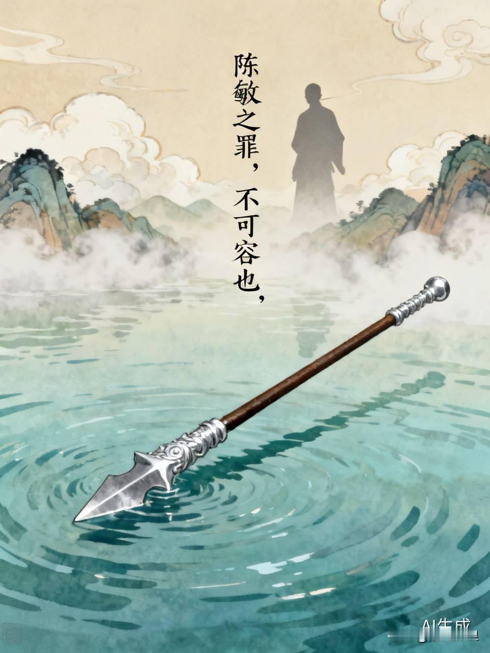西晋传奇故事陈敏（?-307年)，字令通，庐江(治今安徽庐江)人。他还是很有军
