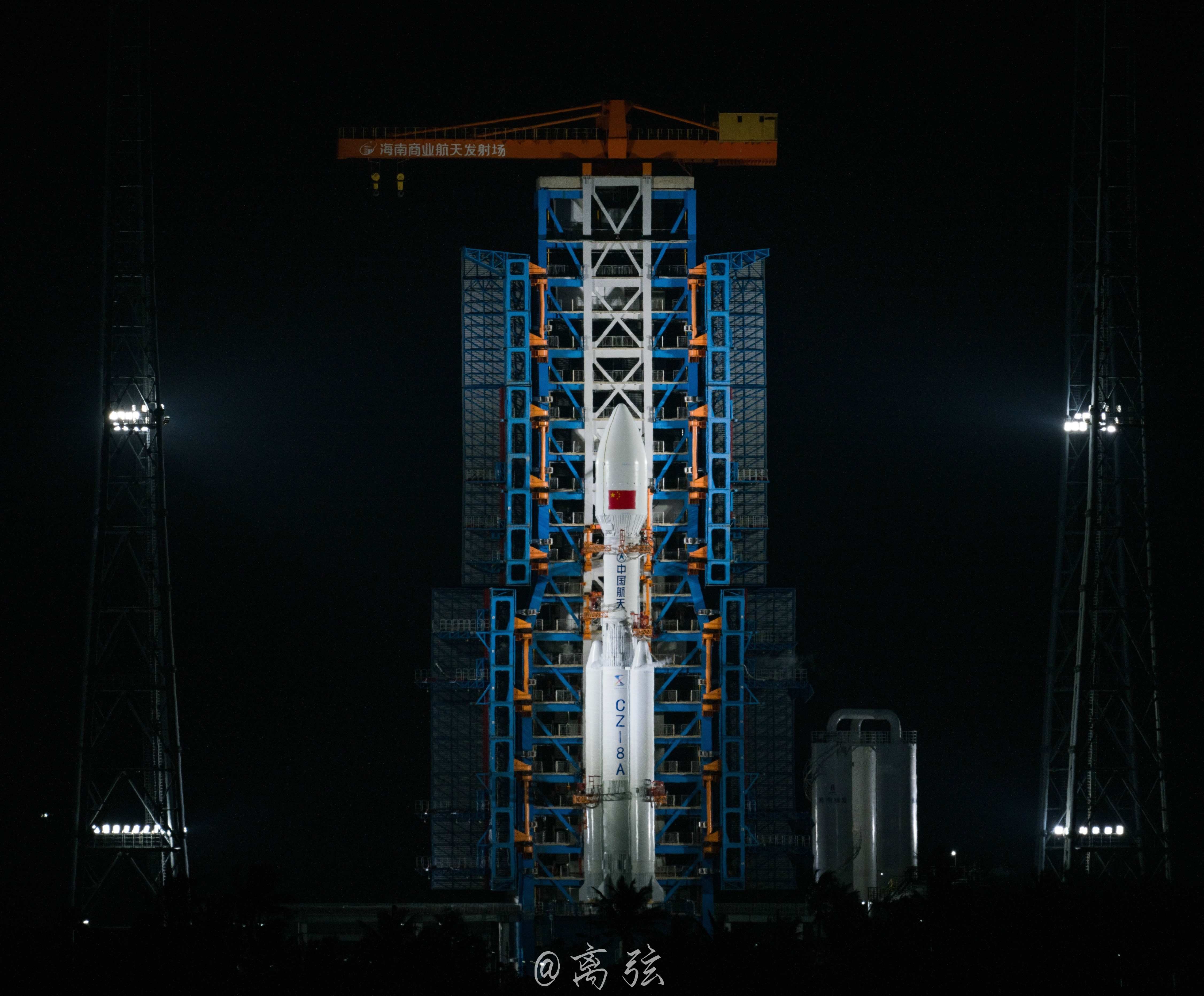 【CZ-8A火箭2027年起具备年发射24发以上能力】CZ-8A火箭为两级半构型