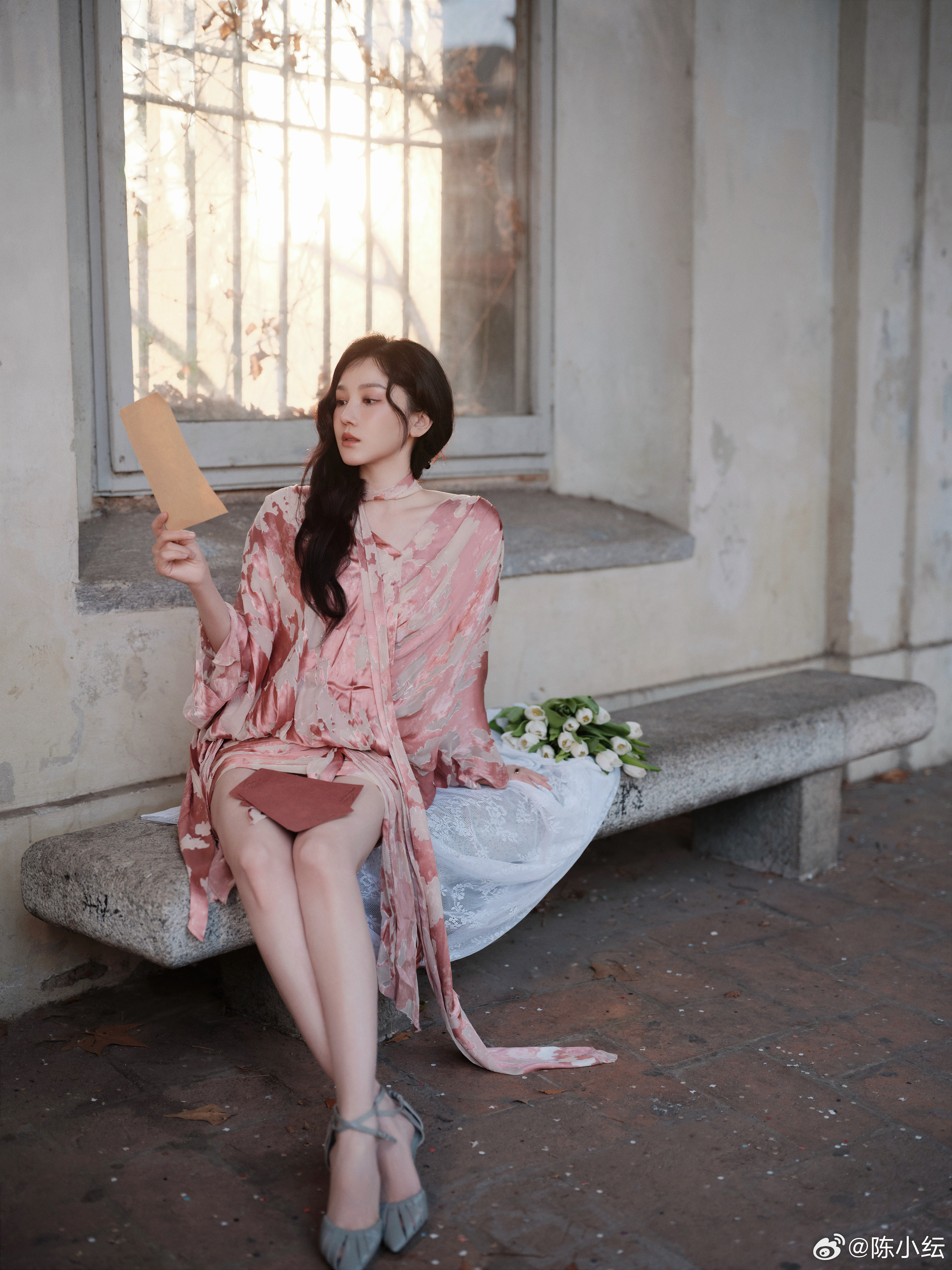 👠陈小纭陈妍希陈小纭米兰闺蜜局陈小纭米兰时装周首秀