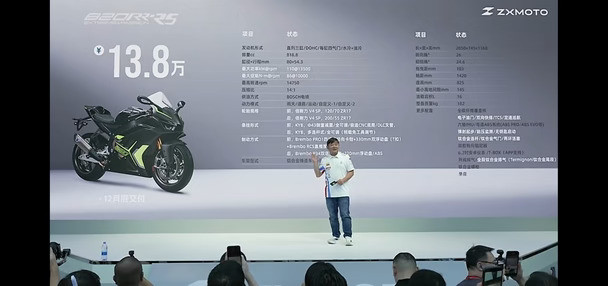 张雪820RR-RS仅138万