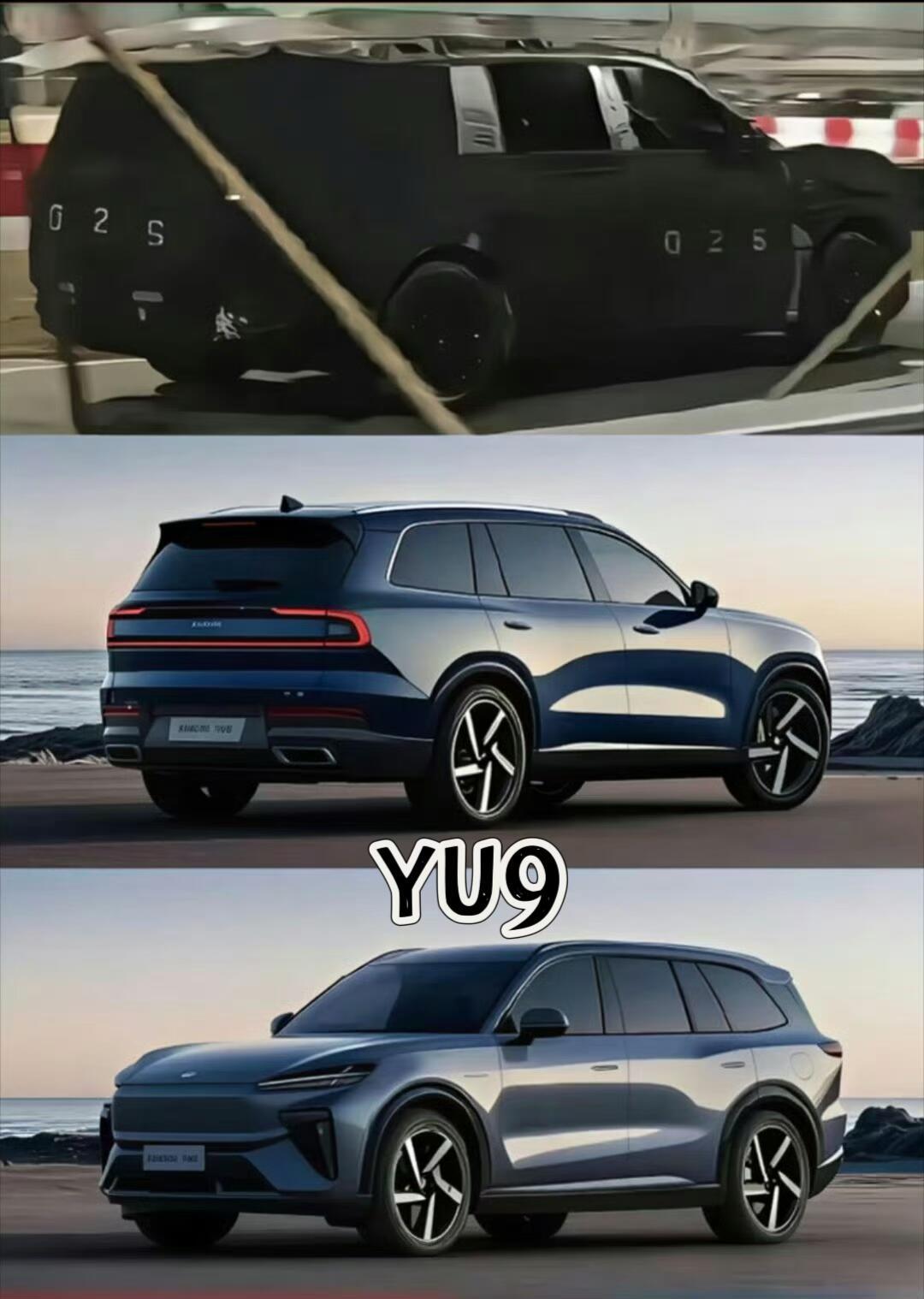 小米即将上市的三款车爆出谍照你觉得还能卖爆吗？1️⃣小米YU9主打家庭，车长预