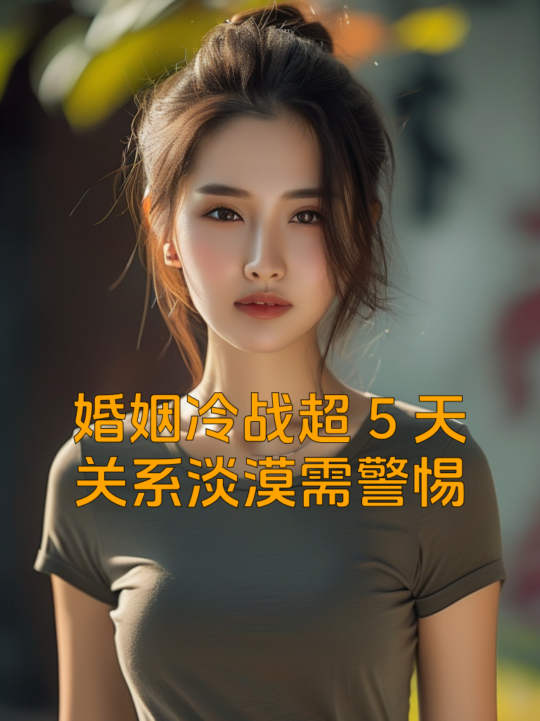 婚姻冷战超5天，关系淡漠需警惕
