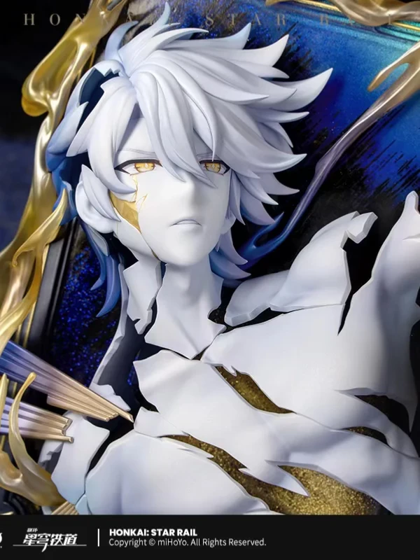 白厄光锥手办来啦，黎明恰如此燃烧手办～