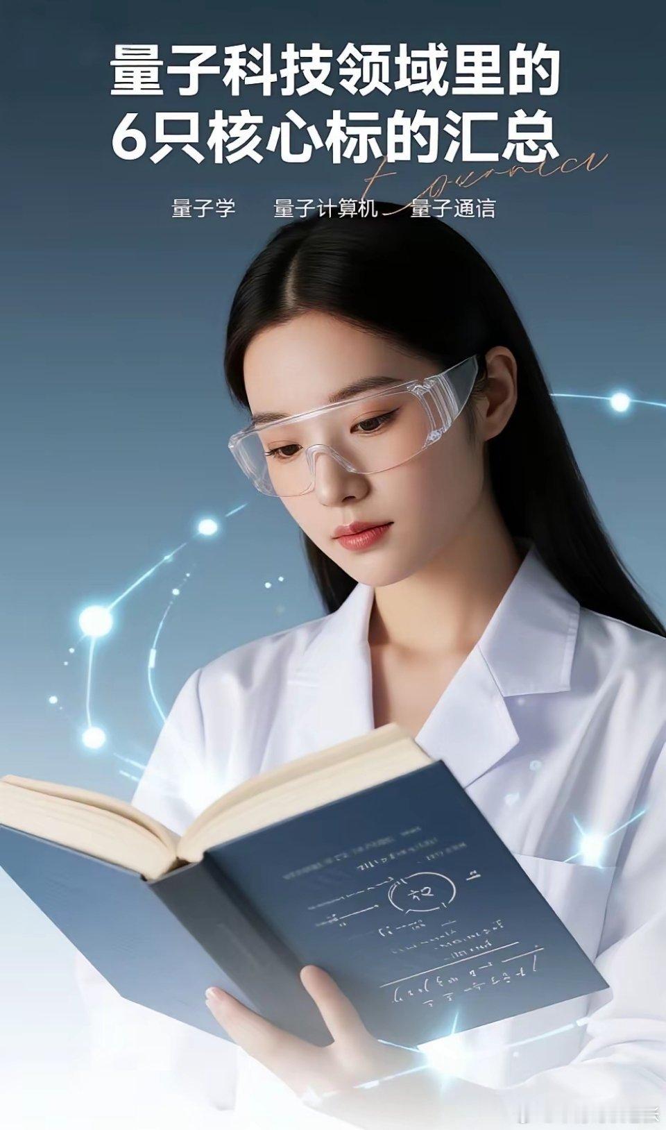 量子科技领域里的6只核心标的汇总:或许是格尔软件,6天4板,抗量子密码+拟收购+