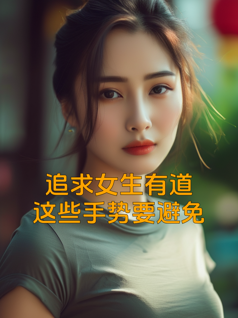 追求女生有道，这些手势要避免