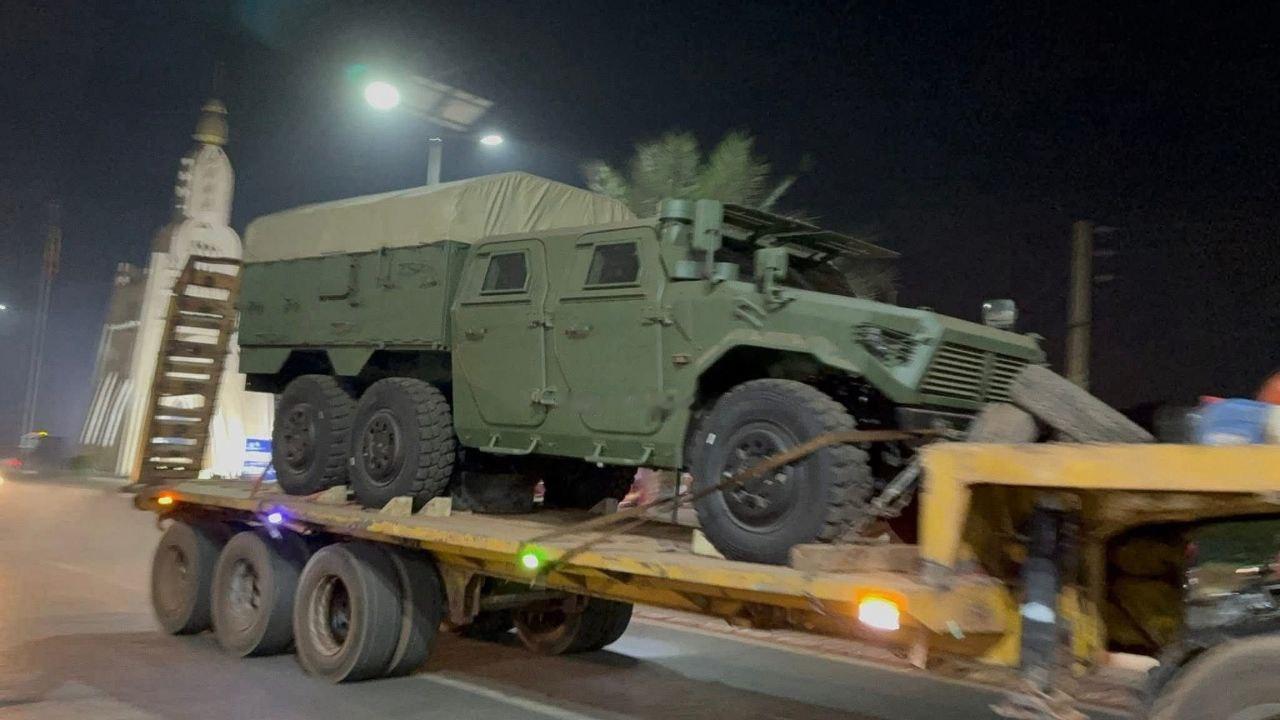 近日，马里又收到一批中械，包括CSSM5120mm迫击炮、VN2C和VN22