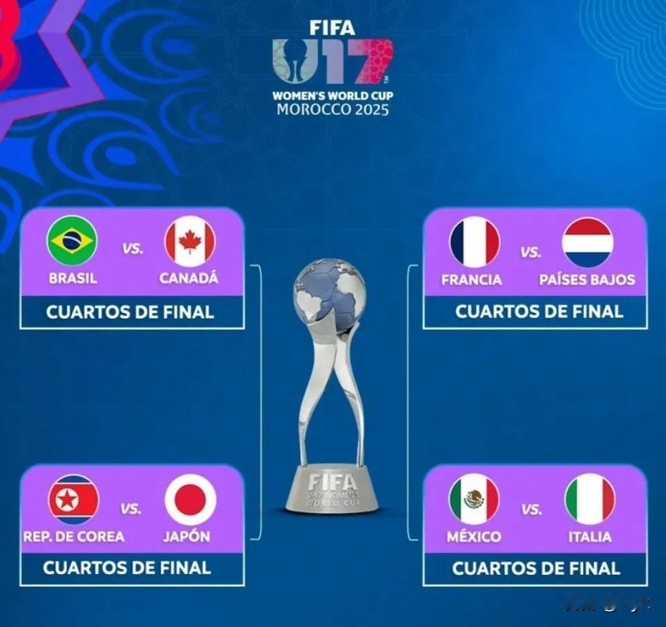 朝鲜6-1狂胜、日本4-0横扫，U17女足世界杯亚洲德比冲击巅峰！U17女足