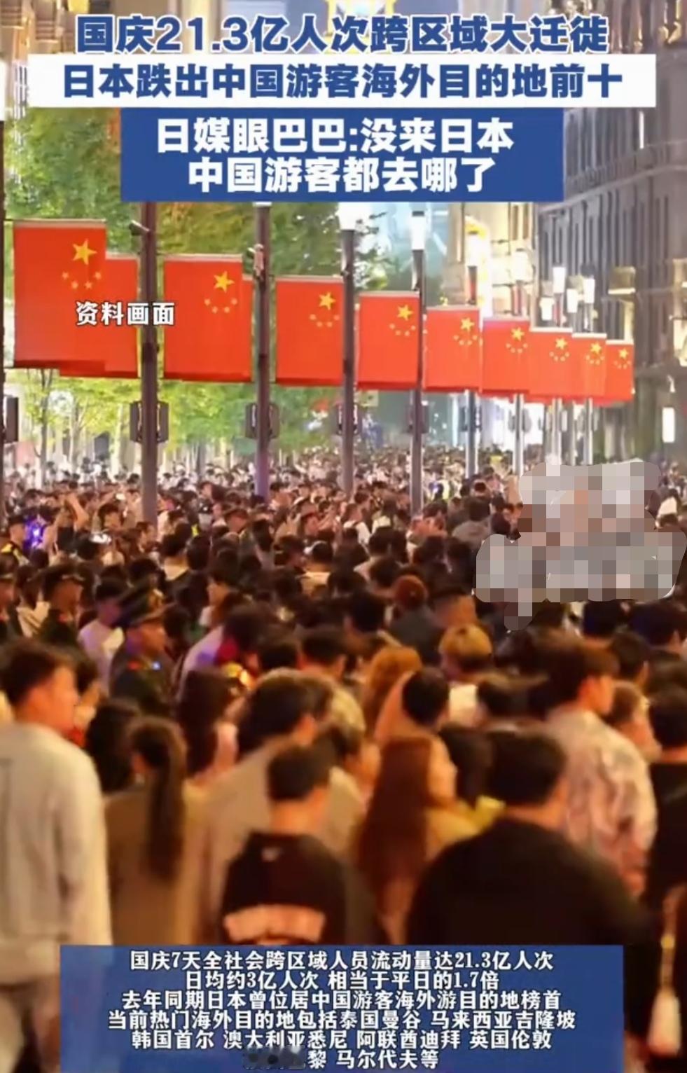 日本人惊呼，中国游客哪里去了？这不惊奇，真正让人惊讶的是，竟然还能有那么多人去日