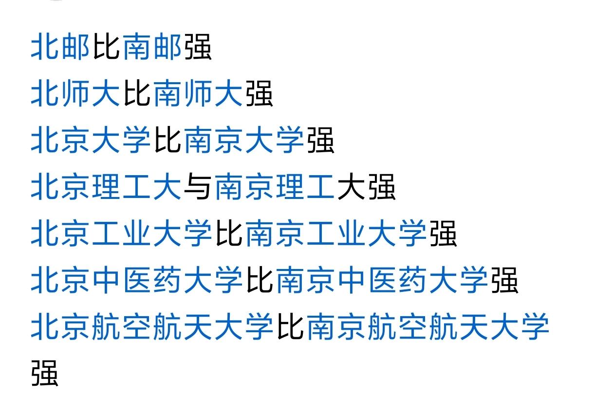 其实，农业大学方面就是一个例外，南京农业大学可比北京农学院强得多。这个图片，