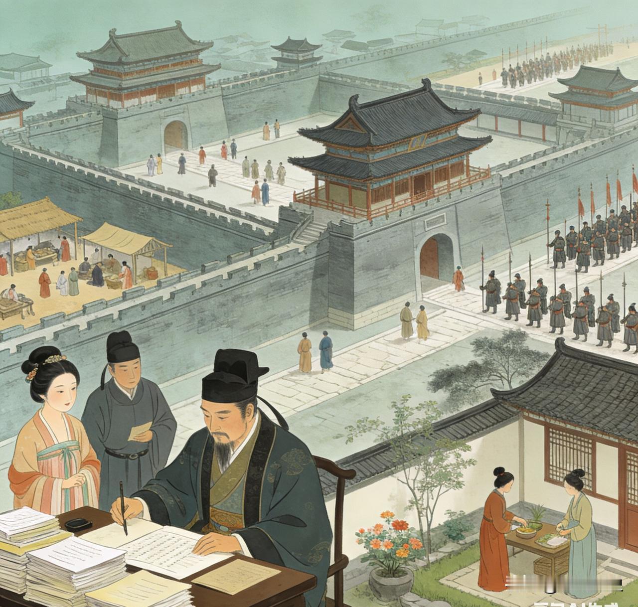 908年，朱温派人在曹州鸩杀了年仅十七岁的废帝李柷，随即汴州设宴庆功。酒过三巡，