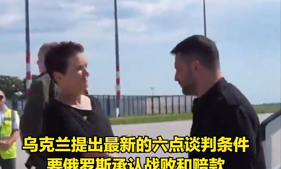 乌克兰开出了最新的谈判条件，乌克兰提出：1、先停火，然后交换领土。2、俄罗斯