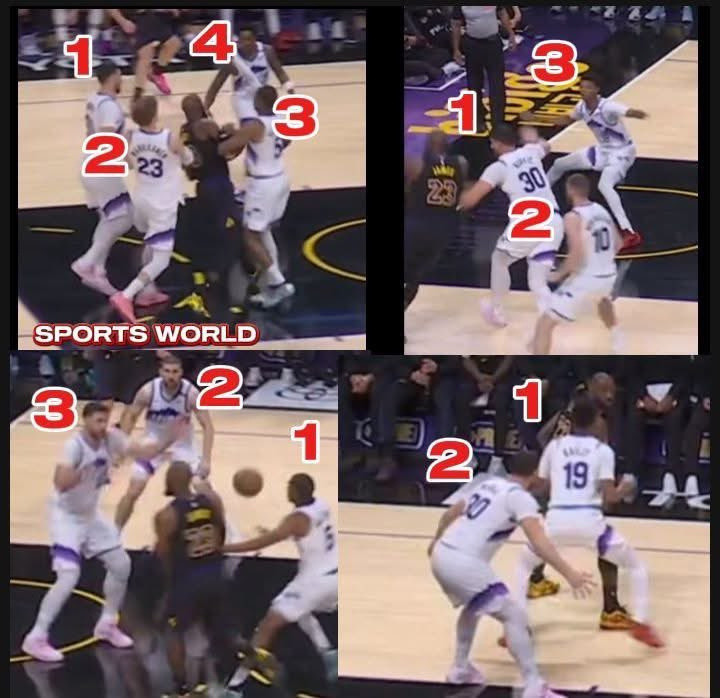 科比打不好，科比球迷：科比被包夹库里打不好，库里球迷：库里被包夹那詹姆斯被包夹，