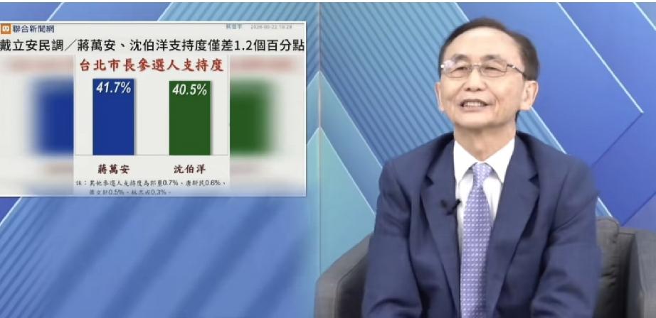 吴子嘉重磅爆料：民进党中央自己做了台北市长民调，沈伯洋看过数据，跟戴立安公布的差