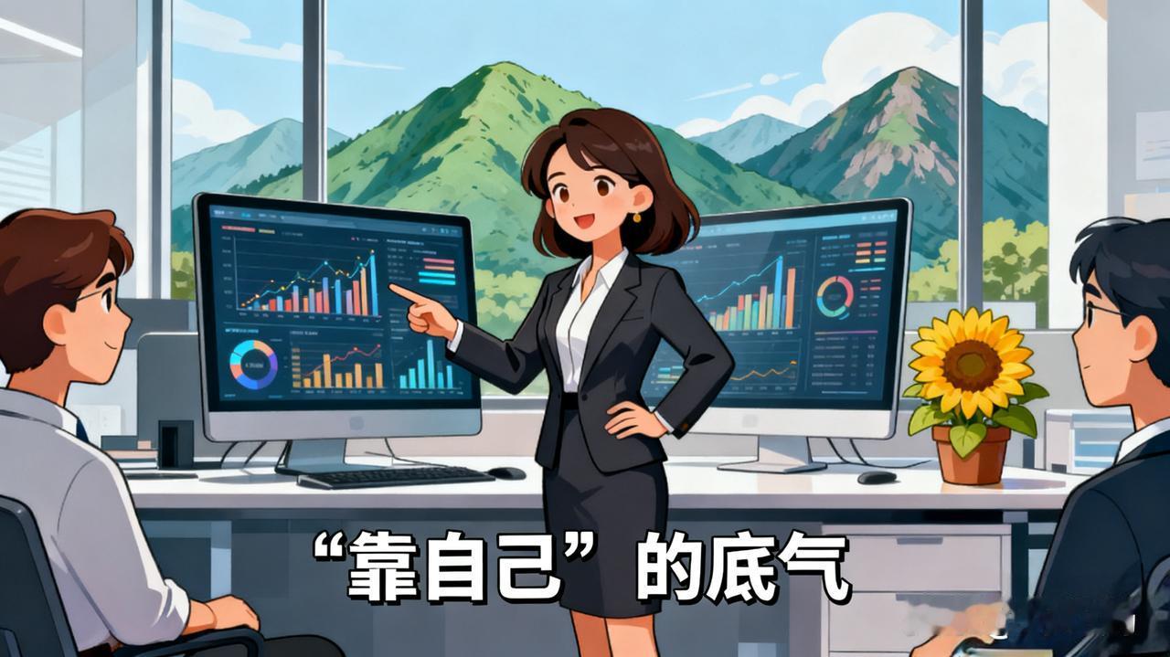 女人这辈子最硬的底气，从不是娘家的临时帮衬，不是婚姻的捆绑式安稳，更不是会随