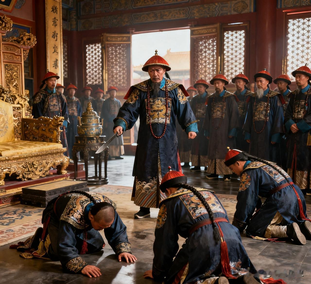 1697年，康熙亲征噶尔丹刚打了大胜仗回朝，脸色却铁青——他怒火难压地先斩了太子