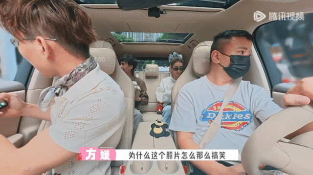 方媛桃花坞偶遇郭富城方媛偶遇郭富城人形立牌的反应一张简单合影藏着巨大变化，过去