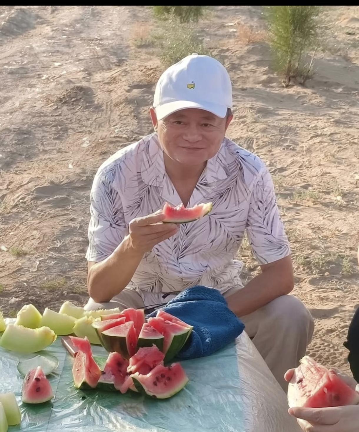 西北这瓜看着品质一般，实打实的巨甜巨香，马云尝过，知道味道好吃。蚂蚁森林，种了1