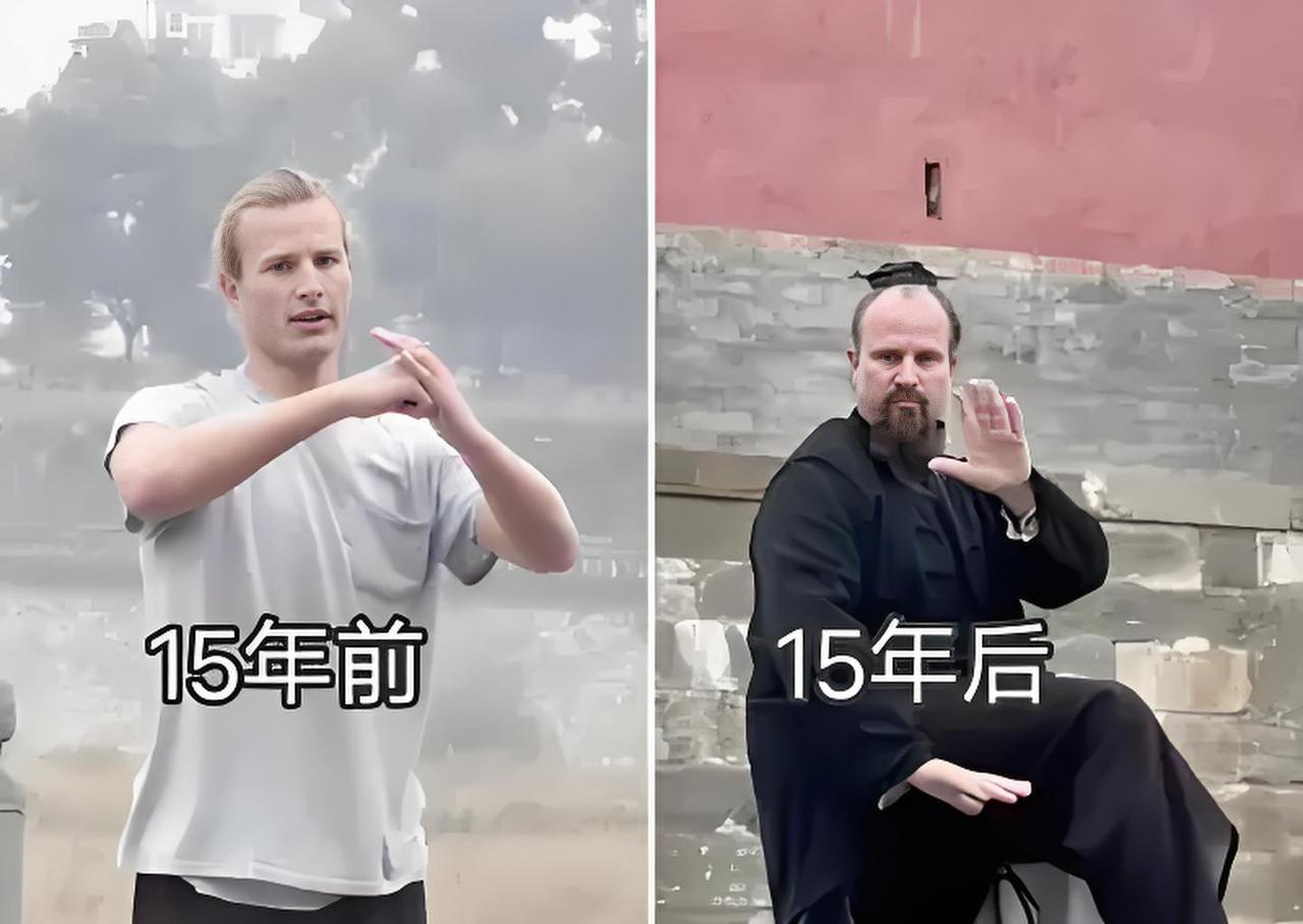 美国男子武当山习武15年：金发变黑发，洋弟子成“中国通”在云雾缭绕的武当山