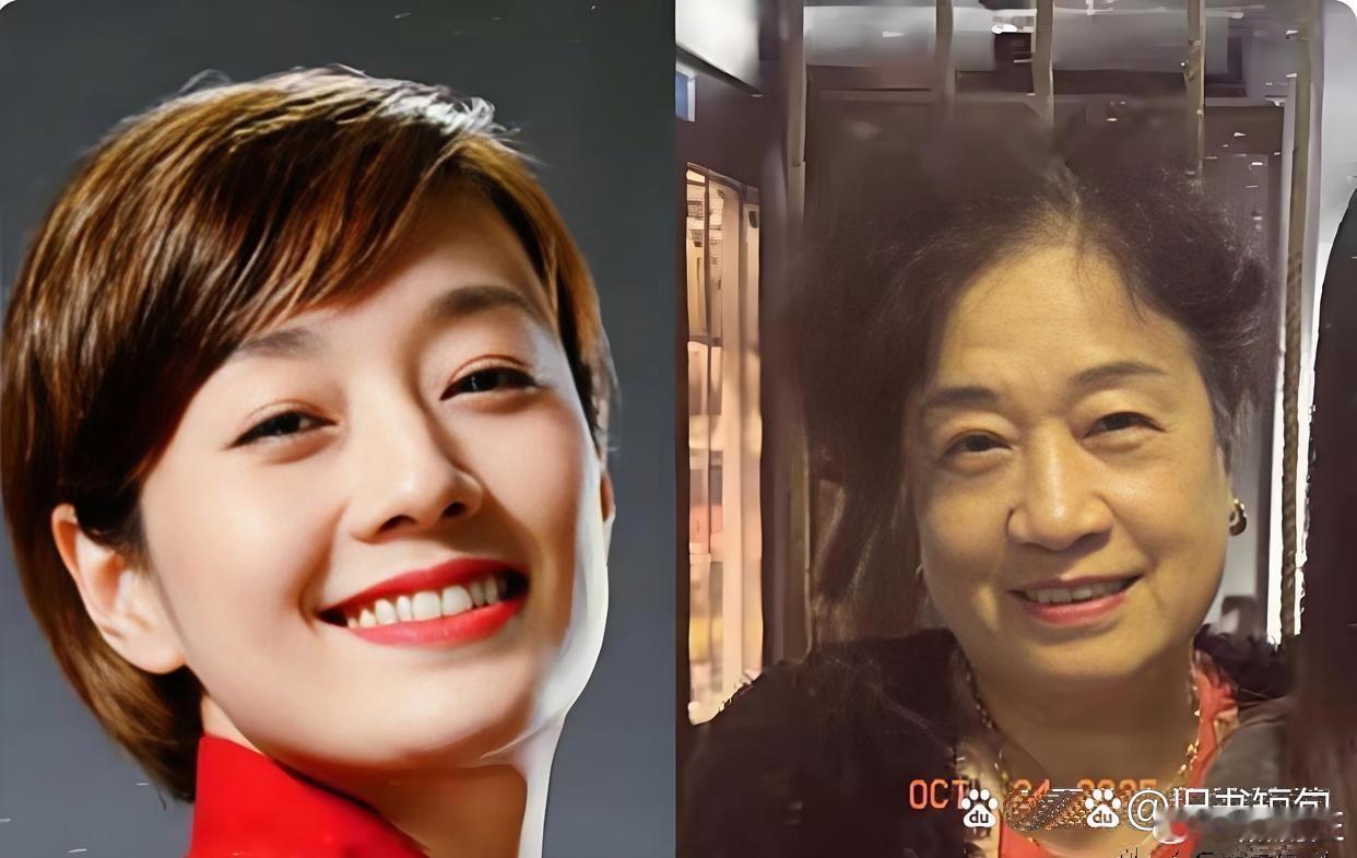 马伊琍大女儿文君竹晒出与姥姥合照，好家伙，姥姥忒年轻漂亮，跟马伊琍简直一个样！