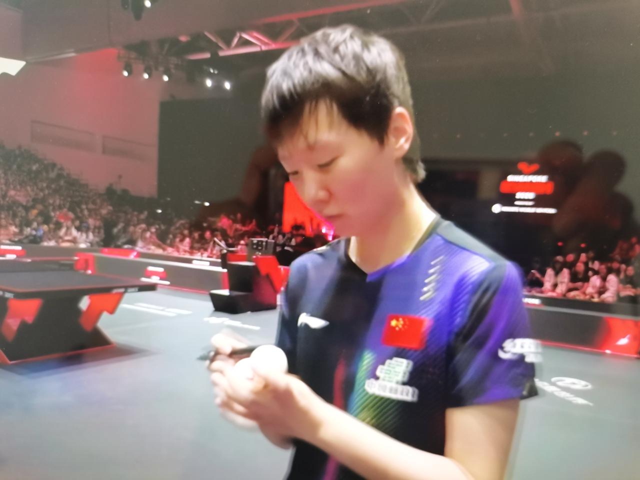 曼昱说自己把重点放在了半决赛，这就是国乒不输外协的意义。因为半决赛曼昱是对阵外协